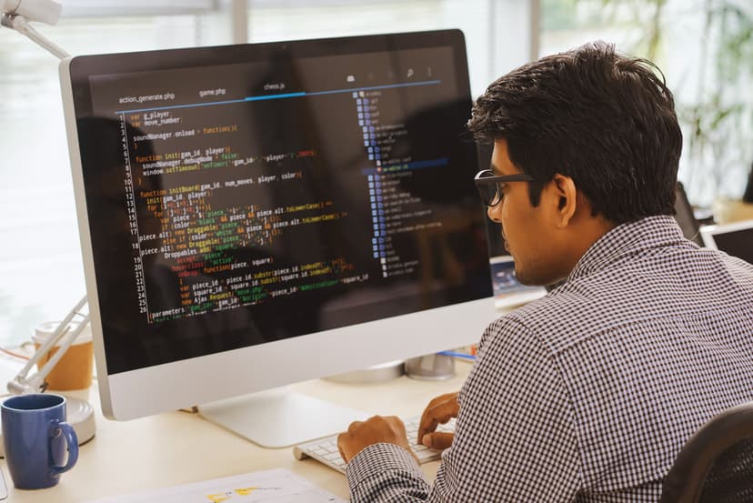 Technology team at work