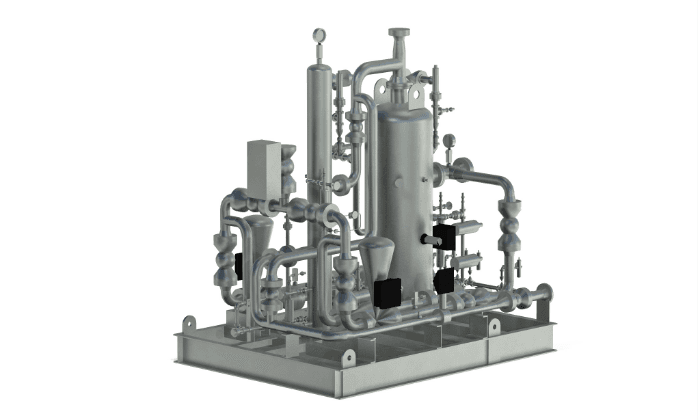 Fuel gas skid